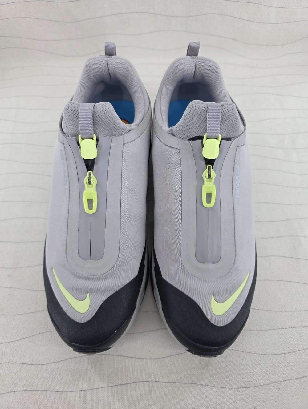 Nike Mens Air Max Dn Roam College Grey Lemon Twist Sneakers HQ8605-003 Sz 9.5 - Picture 3 of 11